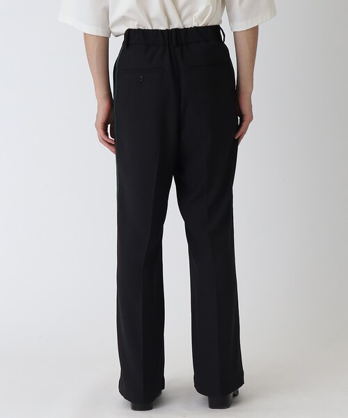 tk.TAKEO KIKUCHI（ティーケータケオキクチ）の「◆ワイドフレアラインパンツ（その他パンツ・メンズ・ブラック系4/アイボリー系4・03/02）」の8枚目の写真