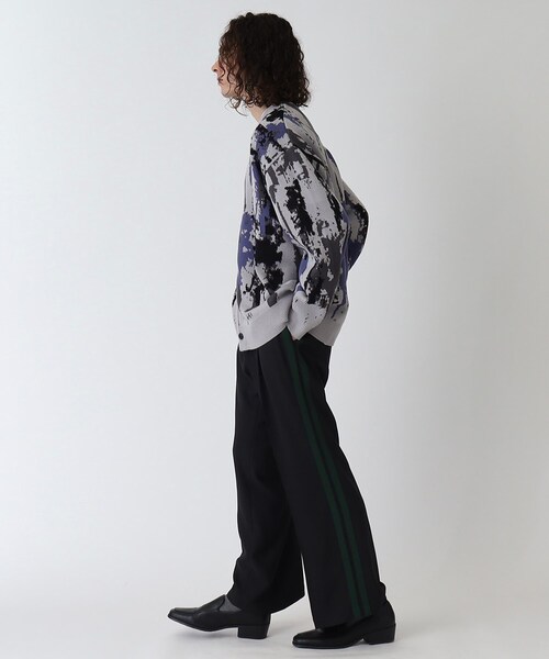 tk.TAKEO KIKUCHI（ティーケータケオキクチ）の「◆ワイドフレアラインパンツ（その他パンツ・メンズ・ブラック系4/アイボリー系4・03/02）」の14枚目の写真