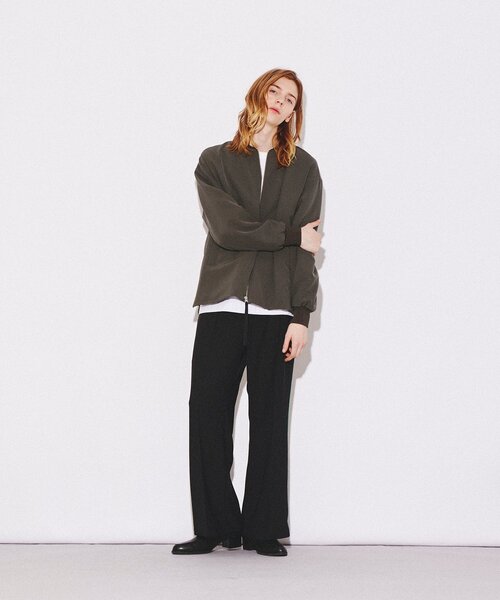 tk.TAKEO KIKUCHI（ティーケータケオキクチ）の「◆ワイドフレアラインパンツ（その他パンツ・メンズ・ブラック系4/アイボリー系4・03/02）」の21枚目の写真