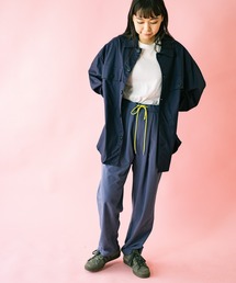 ストレッチUL-GRID2タックロングパンツ