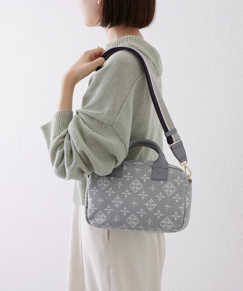 russet（ラシット）の「ミニボストンショルダーバッグ(CE-1002)（ショルダーバッグ・レディース・ライトグレー/ベージュ/イエロー・FREE）」の5枚目の写真