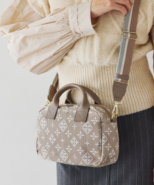 russet（ラシット）の「ミニボストンショルダーバッグ(CE-1002)（ショルダーバッグ・レディース・ライトグレー/ベージュ/イエロー・FREE）」の8枚目の写真