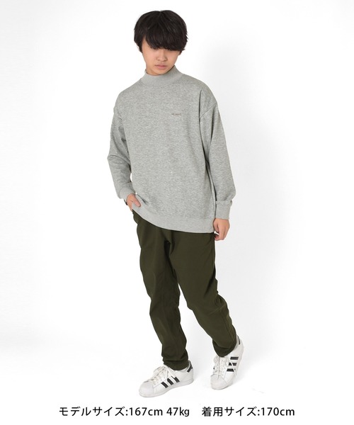 GLAZOS（グラソス）の「[テーパード]裏起毛・アクティブパンツ（その他パンツ・キッズ・カーキ/ブラック/ブラウン・160cm/170cm/150cm/140cm）」の10枚目の写真