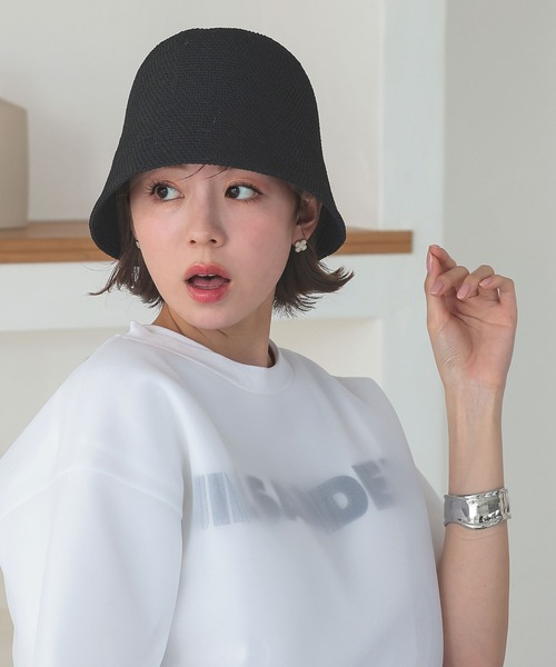 DONOBAN(ドノバン)の「ベルHAT(ハット・レディース・アイボリー/ブラック/ブルー・F)」の13枚目の写真