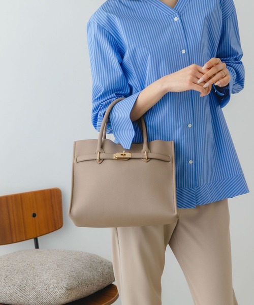 RODE SKO（ロデスコ）の「金具付き軽量トートバッグ（トートバッグ・レディース・ブラック/グレー系その他・ONE）」の3枚目の写真