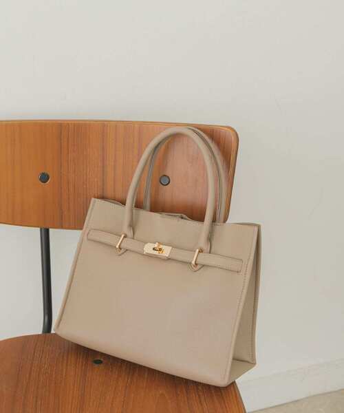 RODE SKO（ロデスコ）の「金具付き軽量トートバッグ（トートバッグ・レディース・ブラック/グレー系その他・ONE）」の7枚目の写真