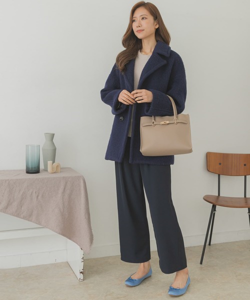 RODE SKO（ロデスコ）の「金具付き軽量トートバッグ（トートバッグ・レディース・ブラック/グレー系その他・ONE）」の11枚目の写真