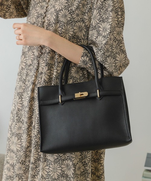 RODE SKO（ロデスコ）の「金具付き軽量トートバッグ（トートバッグ・レディース・ブラック/グレー系その他・ONE）」の12枚目の写真