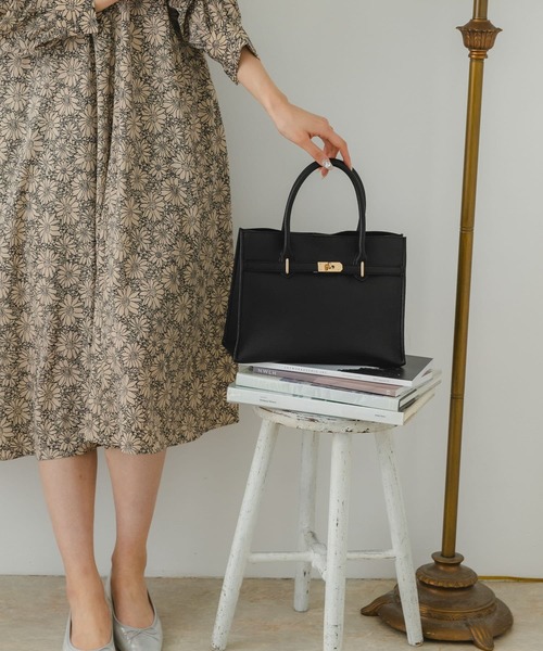 RODE SKO（ロデスコ）の「金具付き軽量トートバッグ（トートバッグ・レディース・ブラック/グレー系その他・ONE）」の15枚目の写真