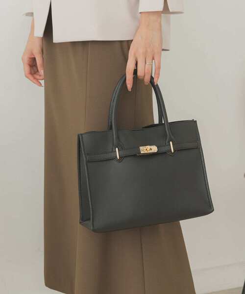 RODE SKO（ロデスコ）の「金具付き軽量トートバッグ（トートバッグ・レディース・ブラック/グレー系その他・ONE）」の20枚目の写真