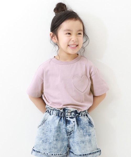 devirock（デビロック）の「名札穴あかない 半袖Tシャツ（Tシャツ/カットソー・キッズ・パープル系その他2/スミクロ/ホワイト/ブラック系その他/グリーン系その他/パープル系その他/ライトカーキ/ホワイト系その他/その他14/その他9/その他12/その他11/その他10/その他13・80ｃｍ/90cm/110cm/100cm/120cm/130cm/140cm/150cm/160cm）」の7枚目の写真