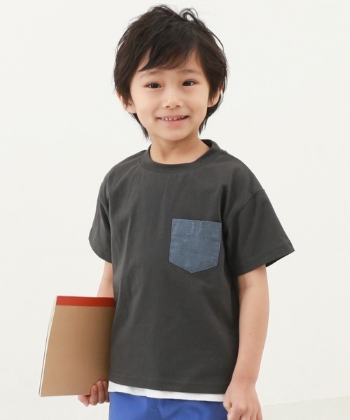 セール】名札穴あかない 半袖Tシャツ（Tシャツ/カットソー