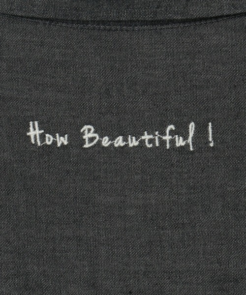 LBC（エルビーシー）の「LBC デニム切り替えシャツワンピース（シャツワンピース・レディース・ネイビー/ブラック・M）」の10枚目の写真