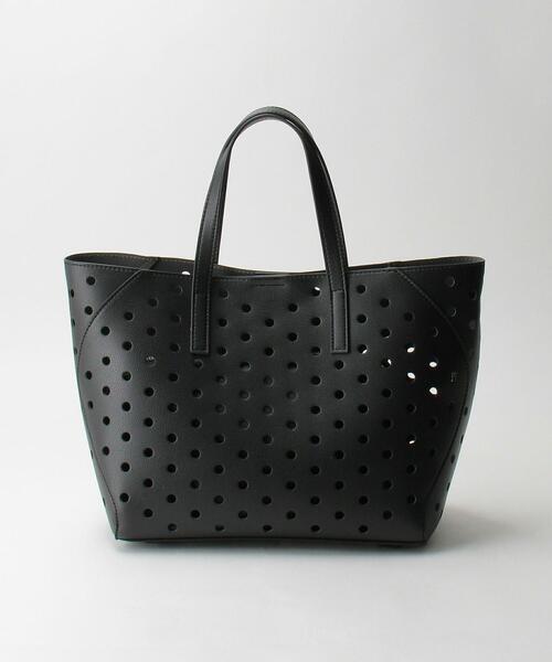 BEAUTY&YOUTH UNITED ARROWS(ビューティーアンドユースユナイテッドアローズ)の「パンチング トートバッグ -3WAY-(トートバッグ・レディース・ブラック/オフホワイト・FREE)」の9枚目の写真