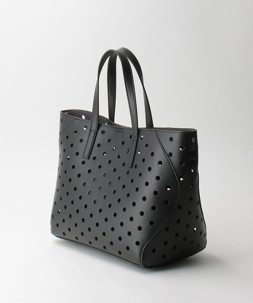BEAUTY&YOUTH UNITED ARROWS(ビューティーアンドユースユナイテッドアローズ)の「パンチング トートバッグ -3WAY-(トートバッグ・レディース・ブラック/オフホワイト・FREE)」の10枚目の写真
