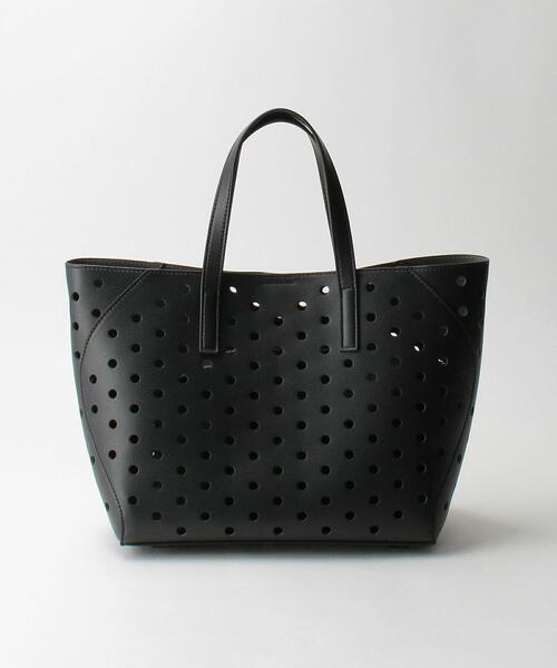 BEAUTY&YOUTH UNITED ARROWS(ビューティーアンドユースユナイテッドアローズ)の「パンチング トートバッグ -3WAY-(トートバッグ・レディース・ブラック/オフホワイト・FREE)」の11枚目の写真