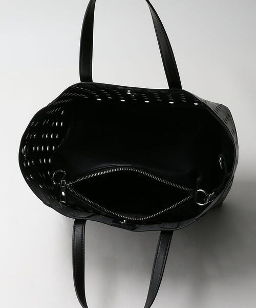 BEAUTY&YOUTH UNITED ARROWS(ビューティーアンドユースユナイテッドアローズ)の「パンチング トートバッグ -3WAY-(トートバッグ・レディース・ブラック/オフホワイト・FREE)」の13枚目の写真