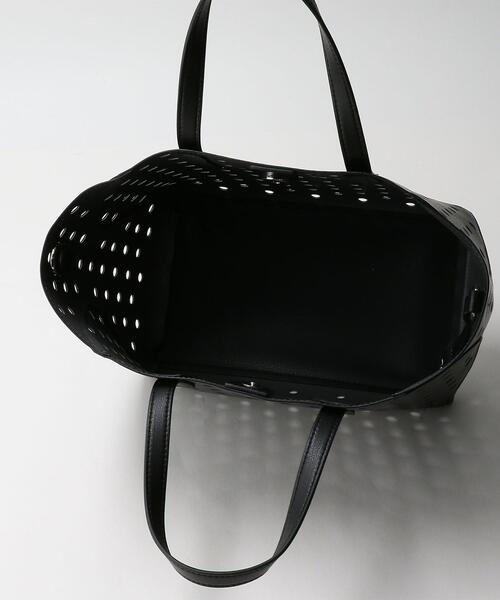 BEAUTY&YOUTH UNITED ARROWS(ビューティーアンドユースユナイテッドアローズ)の「パンチング トートバッグ -3WAY-(トートバッグ・レディース・ブラック/オフホワイト・FREE)」の14枚目の写真