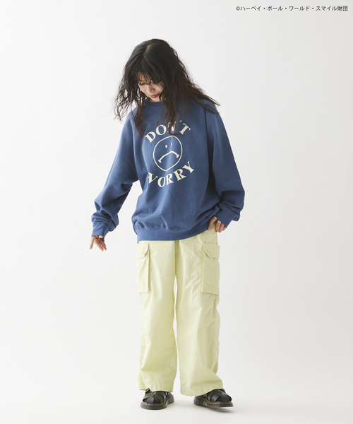 JOURNAL STANDARD relume（ジャーナルスタンダード　レリューム）の「CALIFORNIA スマイリーフェイス クルーネックスウェット（スウェット・メンズ・ブラック/ネイビー/ピンク・MEDIUM/LARGE）」の15枚目の写真