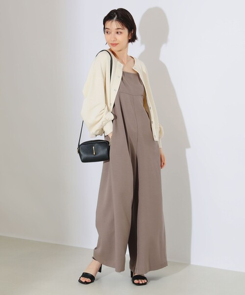 B:MING by BEAMS（ビーミングバイビームス）の「B:MING by BEAMS / キャミ サロペット（サロペット/オーバーオール・レディース・ベージュ/ミント/モカ/ブラック/ブルー・MEDIUM/SMALL）」の12枚目の写真