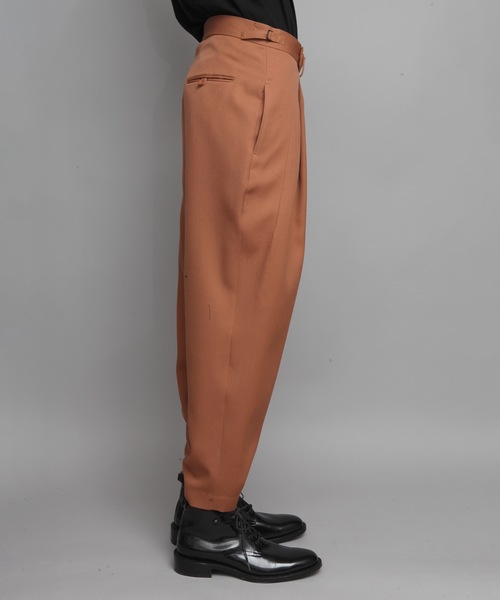 ato（アトウ）の「HARU-KING WOOL 2TACK TAPERD PANTS（その他パンツ