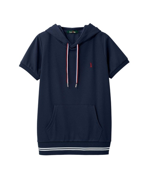 EASTBOY（イーストボーイ）の「パーカ メッシュパーカ（パーカー・キッズ・オフホワイト/ネイビー・9号/11号）」の2枚目の写真