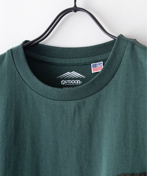 OUTDOOR PRODUCTS APPAREL(アウトドアプロダクツアパレル)の「USAコットン100% ポケット付きBIGワンピース(ワンピース・レディース・ベージュ/ダークグリーン/ブラック・FREE)」の7枚目の写真