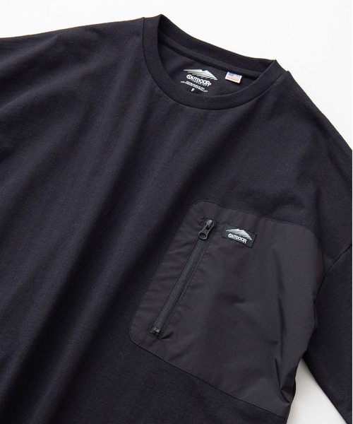 OUTDOOR PRODUCTS APPAREL(アウトドアプロダクツアパレル)の「USAコットン100% ポケット付きBIGワンピース(ワンピース・レディース・ベージュ/ダークグリーン/ブラック・FREE)」の4枚目の写真