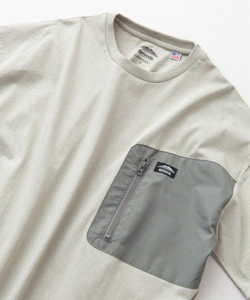 OUTDOOR PRODUCTS APPAREL(アウトドアプロダクツアパレル)の「USAコットン100% ポケット付きBIGワンピース(ワンピース・レディース・ベージュ/ダークグリーン/ブラック・FREE)」の5枚目の写真