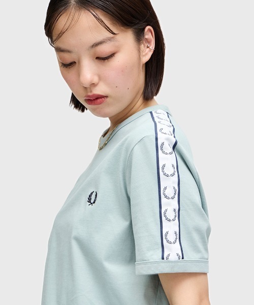 【FRED PERRY】ringer design Tシャツ ※送関込 セール】Ringer T-Shirt／リンガーTシャツ（Tシャツ/カットソー