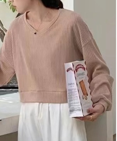ほぼ新品 COOHEM ベージュ Vネック ニット ほぼ新品 COOHEM ベージュ Vネック ニット - メルカリ
