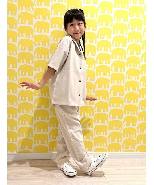 MPS(エムピーエス)の「【MPS】サラサラストレートイージー(その他パンツ・キッズ・カーキブラウン/ベージュ・140/160/120/130/110/150)」の15枚目の写真