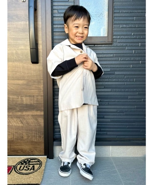 MPS(エムピーエス)の「【MPS】サラサラストレートイージー(その他パンツ・キッズ・カーキブラウン/ベージュ・140/160/120/130/110/150)」の18枚目の写真