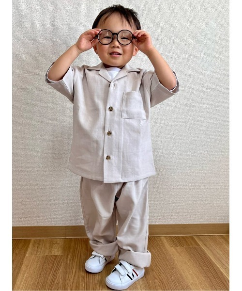 MPS(エムピーエス)の「【MPS】サラサラストレートイージー(その他パンツ・キッズ・カーキブラウン/ベージュ・140/160/120/130/110/150)」の21枚目の写真