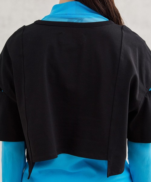 UNITED TOKYO（ユナイテッドトウキョウ）の「レイヤード2wayシアーカットソー（Tシャツ/カットソー・レディース・オフホワイト/ブラック/インディゴブルー・FREE）」の17枚目の写真