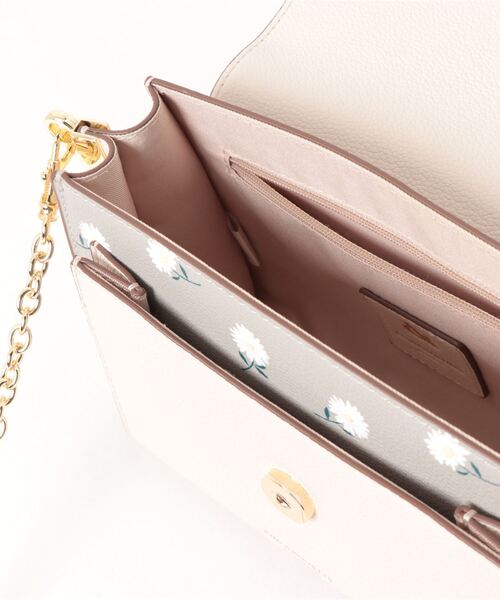 デイジーモチーフショルダーバッグ