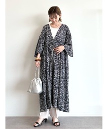 AMERICAN HOLIC | ふんわりインドボイルガウンワンピース(ワンピース)