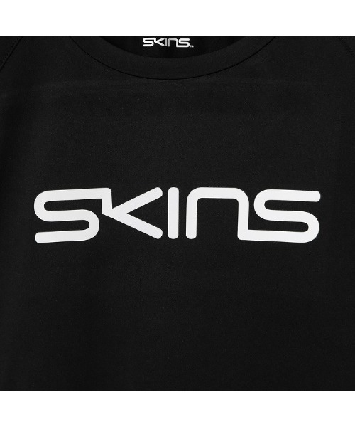 SKINS（スキンズ）の「SKINS（スキンズ）メッシュ切替Tシャツ（Tシャツ/カットソー・メンズ・ブラック/ブルー/ホワイト・50/48/46）」の12枚目の写真
