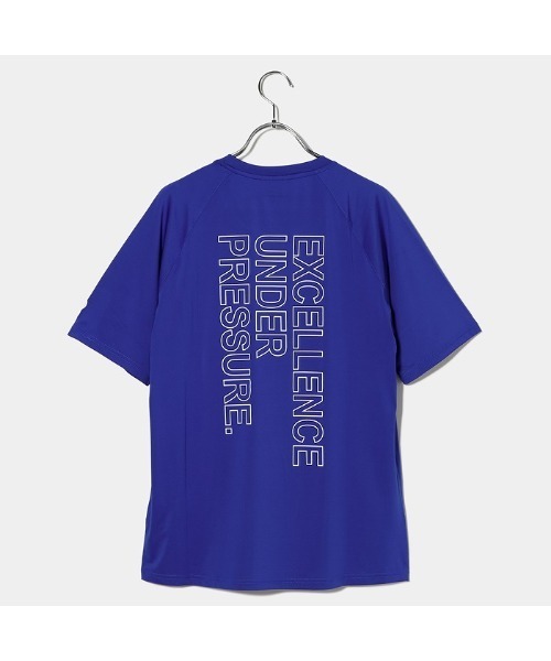 SKINS（スキンズ）の「SKINS（スキンズ）メッシュ切替Tシャツ（Tシャツ/カットソー・メンズ・ブラック/ブルー/ホワイト・50/48/46）」の18枚目の写真