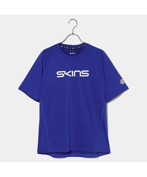 SKINS（スキンズ）の「SKINS（スキンズ）メッシュ切替Tシャツ（Tシャツ/カットソー・メンズ・ブラック/ブルー/ホワイト・50/48/46）」の17枚目の写真