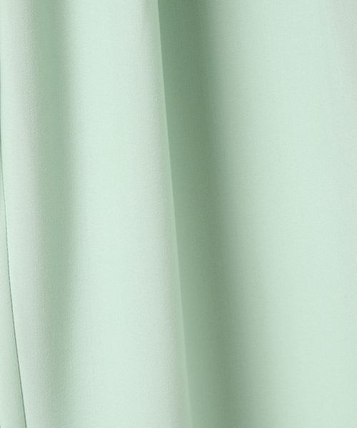 JEANASIS（ジーナシス）の「ベルトタックワイドパンツ【SET UP対応】/704100（スラックス・レディース・ミント/スミクロ/グレー/オフホワイト・FREE）」の9枚目の写真