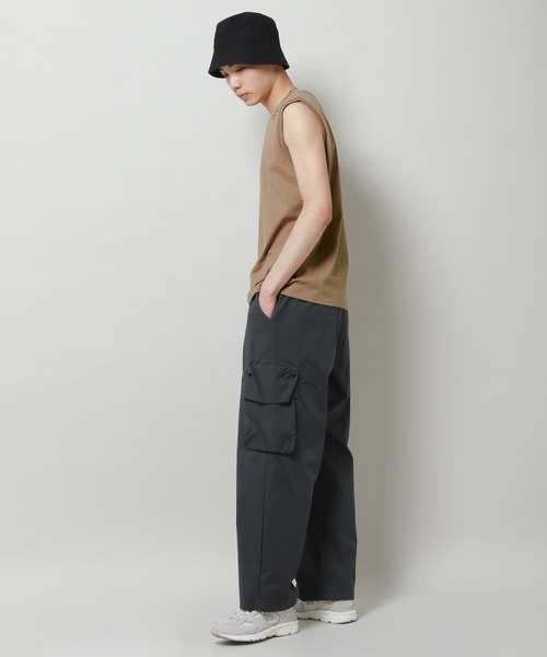 ALAND(エーランド)の「【UNISEX】ALAND/ノースリーブT 2907398(Tシャツ/カットソー・レディース・ベージュ/ブルー/チャコール/オフホワイト・FREE)」の20枚目の写真