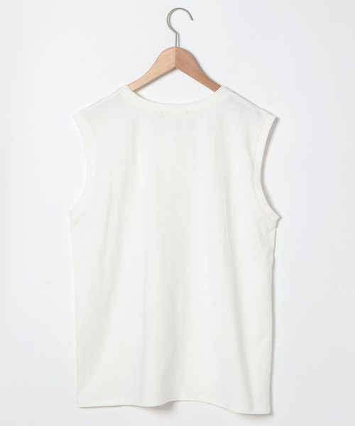 ALAND(エーランド)の「【UNISEX】ALAND/ノースリーブT 2907398(Tシャツ/カットソー・レディース・ベージュ/ブルー/チャコール/オフホワイト・FREE)」の17枚目の写真