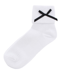 WEGO | WEGO/リボン折り返しソックス(ソックス/靴下)