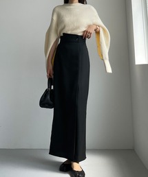 Louere | ヘリンボーンタイトラップ風スカート(スカート)