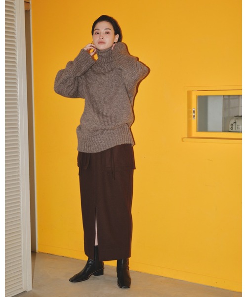 TODAYFUL（トゥデイフル）の「heavy turtle knit（Tシャツ