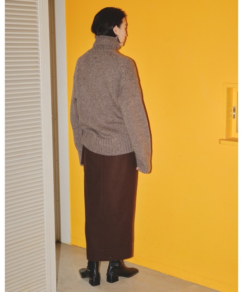TODAYFUL（トゥデイフル）の「heavy turtle knit（Tシャツ