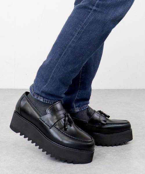 ＊7/20再値下げ済み＊ MaisonMIHARAYASUHIRO♡ローファー セール】Love Hunter / 厚底ハイソールローファー コインローファー