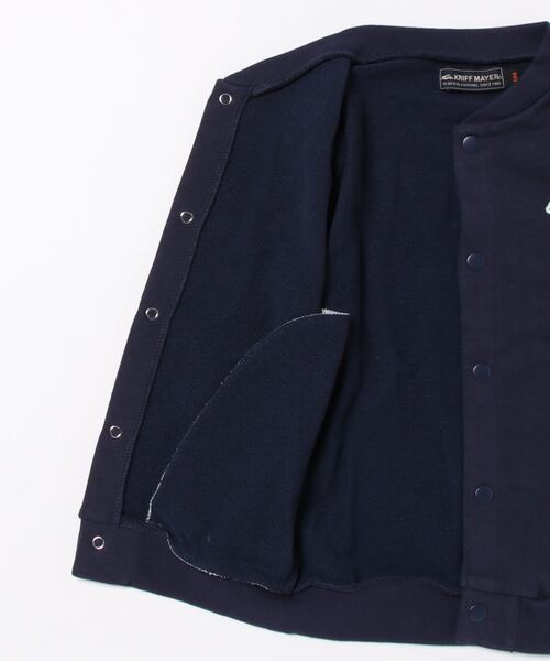 KRIFF MAYER Kid's Collection(クリフメイヤーキッズコレクション)の「チェルシージャケット(カーディガン/ボレロ・キッズ・ネイビー/グリーン/ブラウン/ワインレッド/グレー・120/150/160/170/140/130)」の21枚目の写真