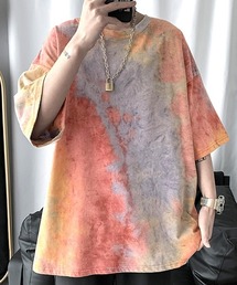 SEN TOKYO | 目を惹く鮮やかさ。タイダイ染め オーバサイズTシャツ(Tシャツ/カットソー)